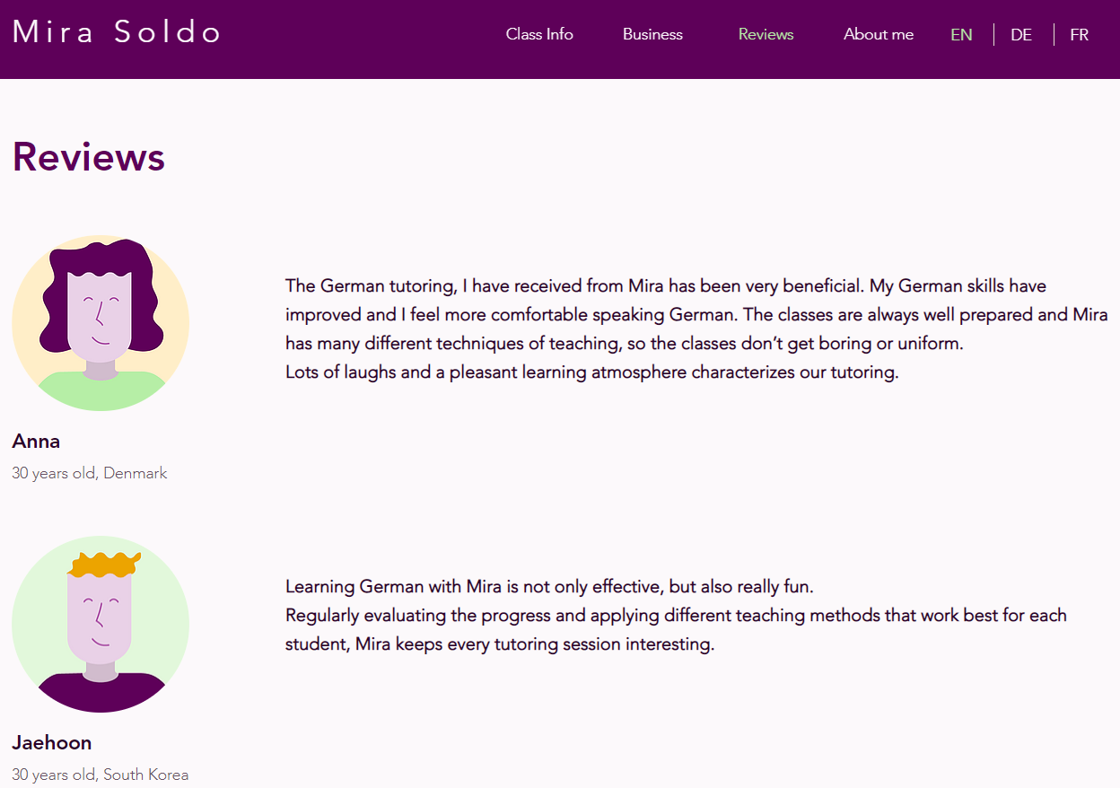 Final Mira Website